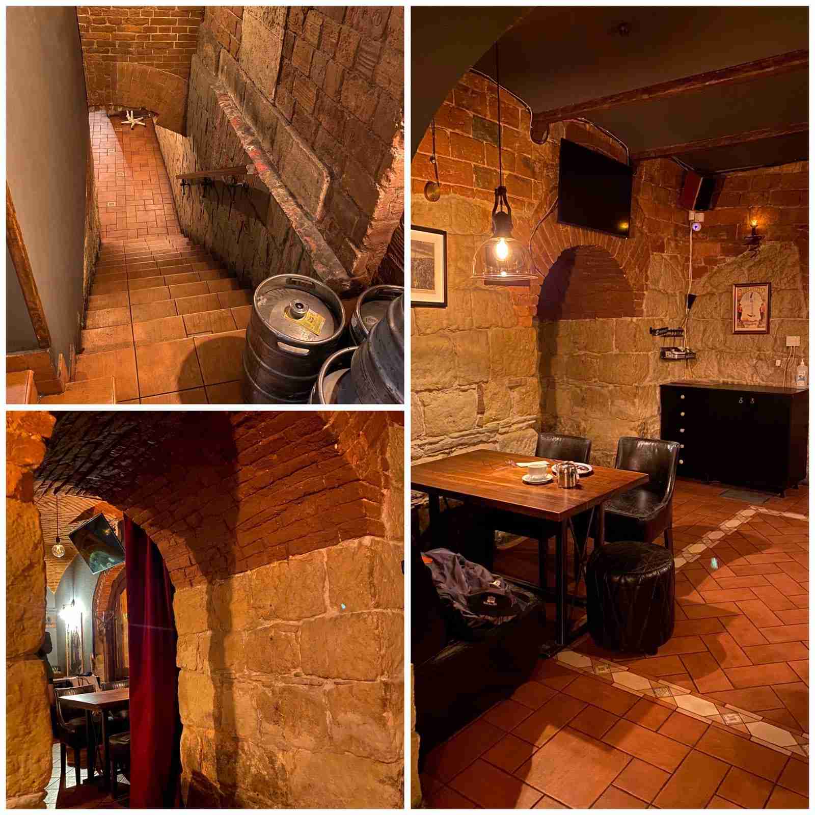 If you wish to dine uninterruptedly in Ukraine, then choose a restaurant with a cellar.