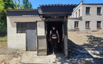 Day 3: Geert Jan Hahn Reports: Underground Hospital in Kherson